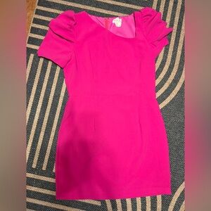 TCEC Fushia Asymmetrical Dress